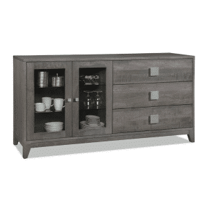 Belmont Display Sideboard - 2 Glass Doors - Made in Canada
