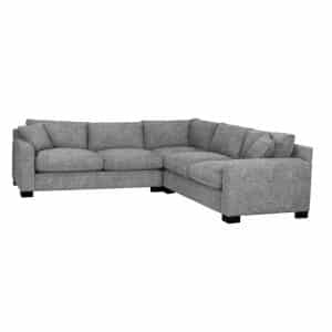 comfy feather filled harry sectional by van gogh designs