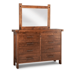 custom size furniture rafters dresser in solid rustic wood