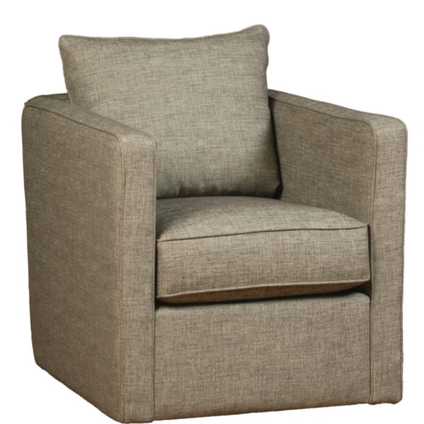 van gogh designs hopper swivel chair in custom fabric