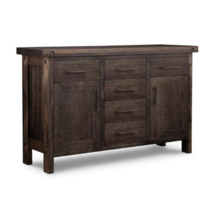 made in canada by handstone solid wood rafters traditional sideboard with drawers