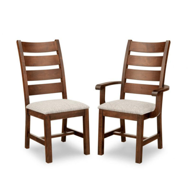 solid wood frame canadian made saratoga dining chair