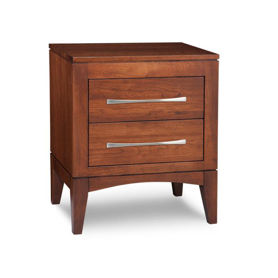 modern canadian made catalina night stand in solid wood