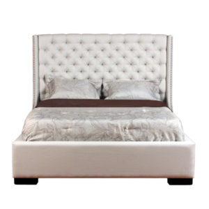 van gogh designs chelsea deep tufted custom upholstered bed