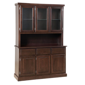 modern made in canada contemporary 3 door buffet and hutch