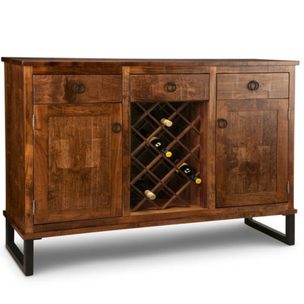 hand crafted in canada cumberland wine sideboard for bottle