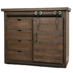 made in canada by the amish dalton small barn door sideboard