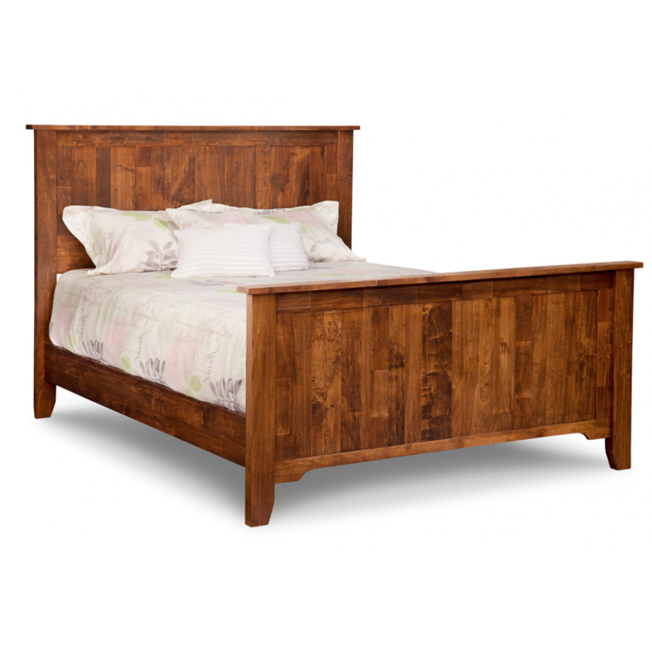 mennonite made in canada glen garry bed with tall footboard