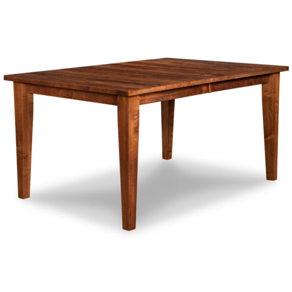 canadian made by the mennonites solid wood glen garry leg table with leaves