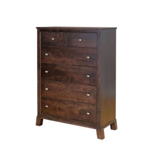 hand crafted in canada kitsilano chest of drawers with angled feet