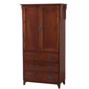 crafted in canada amish style heirloom mission armoire