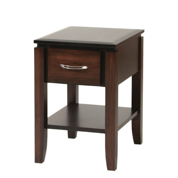 solid wood canadian made modern newport end table