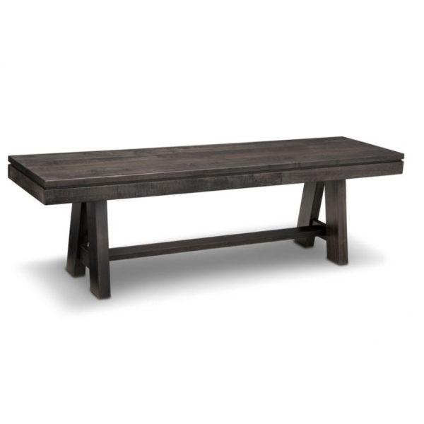 long steel city bench for dining table