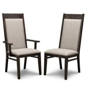 solid wood steel city large dining chairs