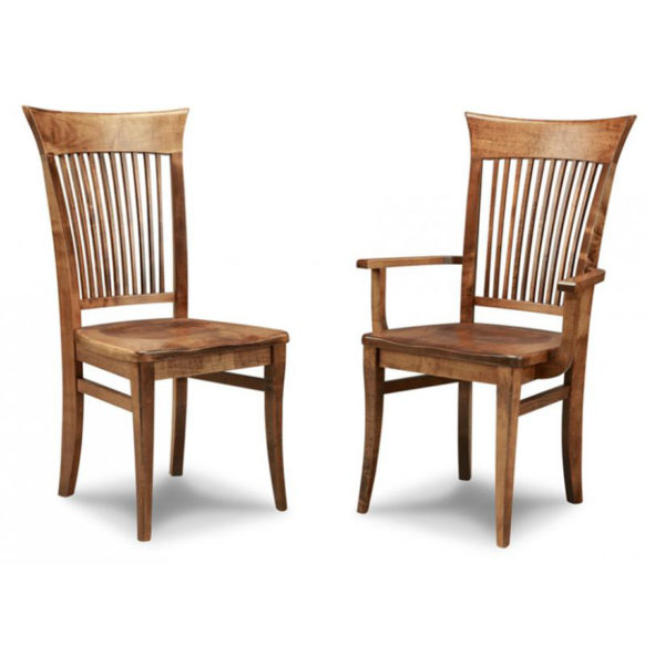 made in canada solid wood stockholm modern dining chairs