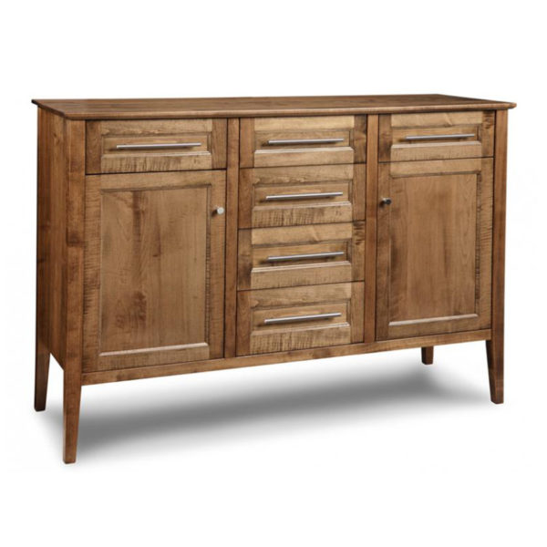 solid wood stockholm sideboard with storage drawers