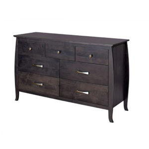 low tiffany dresser in solid wood for the bedroom