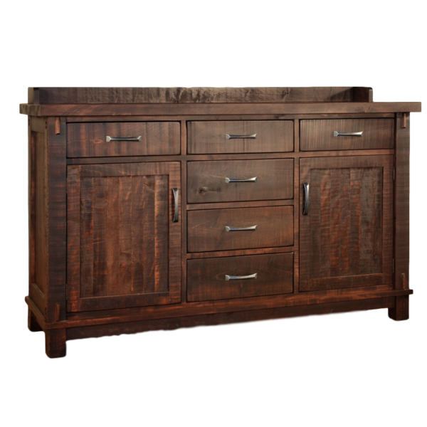 made in canada by the amish timber sideboard