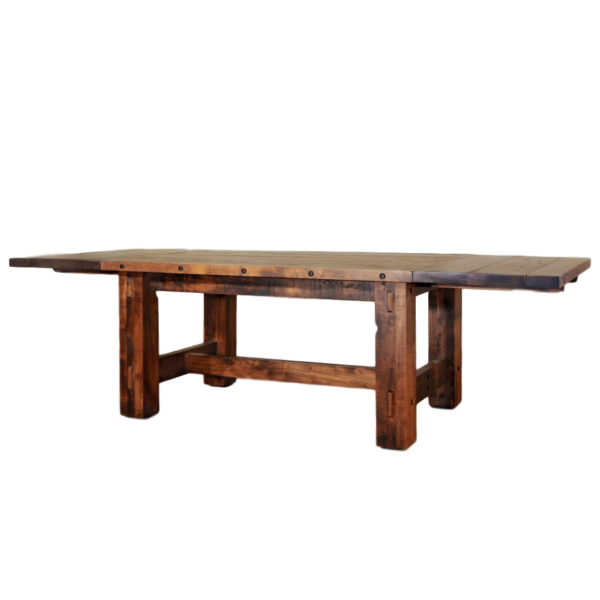 made in canada timber large dining table with legs and leaves