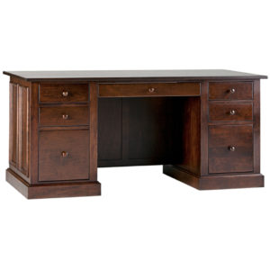solid maple wood tuscany executive home office desk