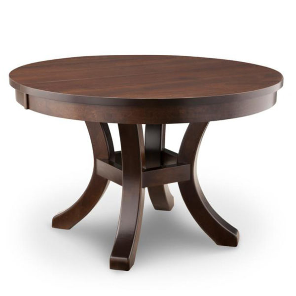 solid wood canadian made yorkshire round table in custom size