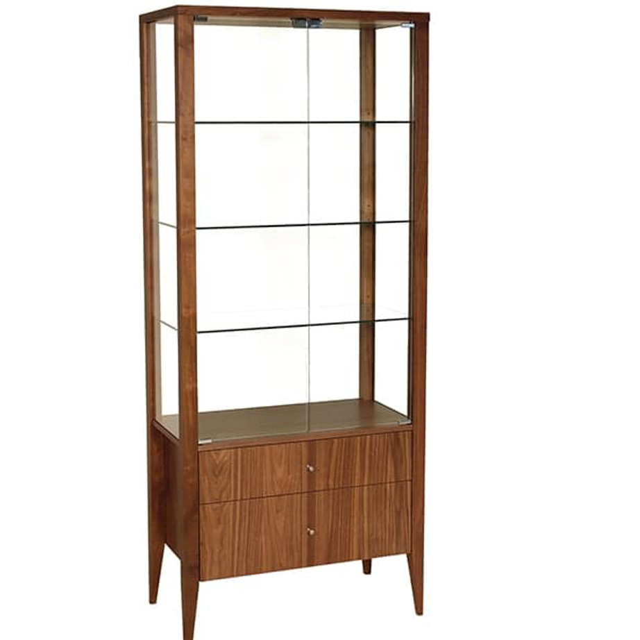 Alex Display Cabinet Home Envy Furnishings Solid Wood Furniture