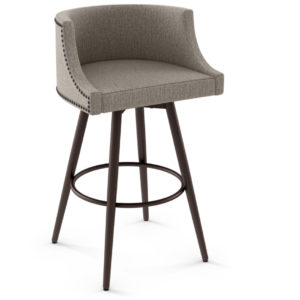 traditional radcliffe counter stool with swivel base
