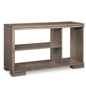 open design cordova sofa table in solid wood