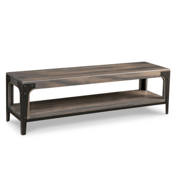 made in canada portland dining table bench with wood seat