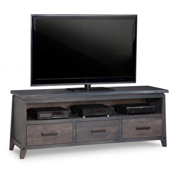 custom size option for the pemberton tv console with 3 drawers