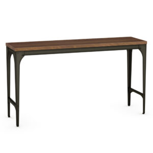 canadian made elwood console table with solid wood top