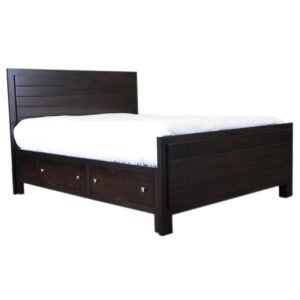solid wood bowen storage bed with under bed drawers