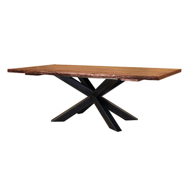 custom built in canada hedgehog live edge table