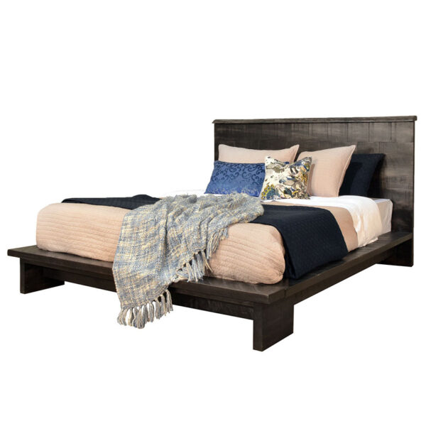 modern farmhouse modelli bed is crafted in canada by amish community