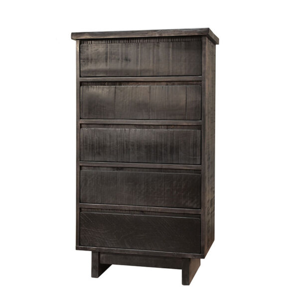 custom built modelli chest of drawers in rustic dark finishing