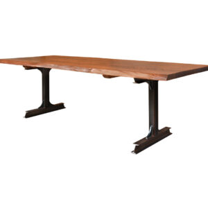 solid rustic wood bathurst live edge table
