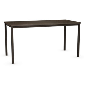 amisco nicholson pub table with solid wood top