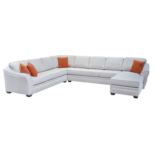 oversized custom layout from the tyson sectional collection by elite sofa designs