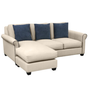 canadian made gene sectional with chaise seating