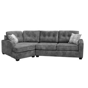 custom built havana sofa with cuddler in sectional design