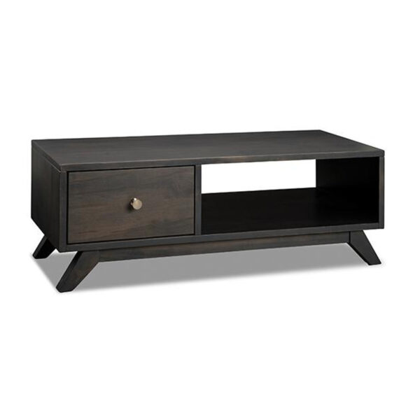 canadian made tribeca coffee table in solid wood