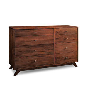handstone tribeca dresser in solid wood with brushwork maple finishing