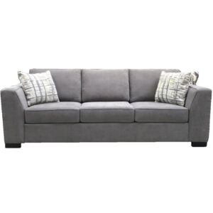 canadian made tommy sofa in long length with wide arms