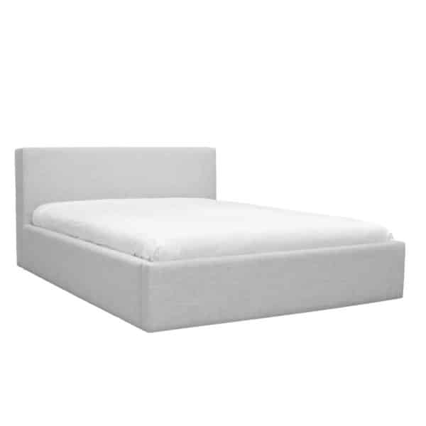 simple modern platform upholstered bed by van gogh