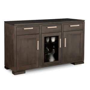 Kenova Display Sideboard with glass door for the dining room
