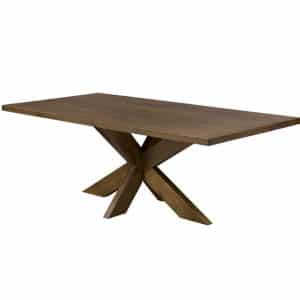 Leka Dining Table modern sleek solid wood dining table
