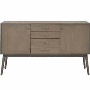Skalo Sideboard in solid wood with mid century modern design