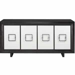 Wright Sideboard with two tone white painted furniture