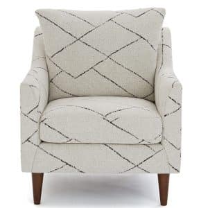 Smitten Accent Chair is a modern delight for your living room. Comfy, cozy and cool with a wide range of custom options