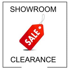 Showroom Clearance!